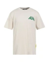 Barrow Man T-shirt Cream Size L Cotton In Multi