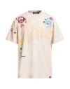 Barrow Man T-shirt Cream Size L Cotton In Neutral