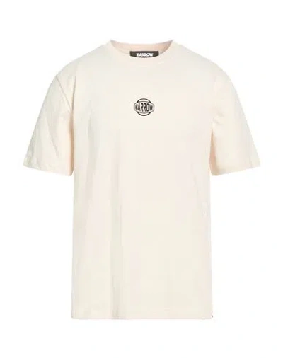Barrow Man T-shirt Cream Size L Cotton In White