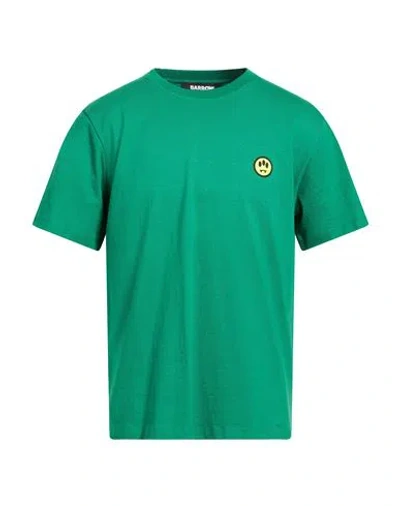 Barrow Man T-shirt Emerald Green Size L Cotton