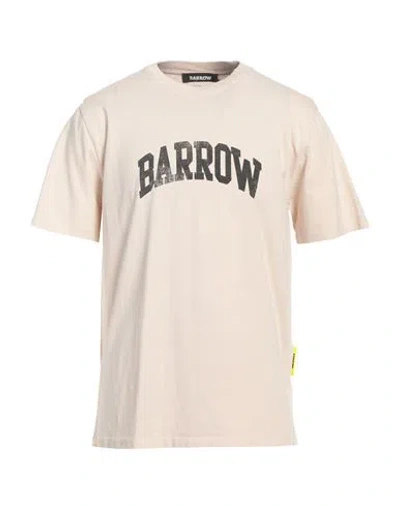 Barrow Man T-shirt Ivory Size L Cotton In White