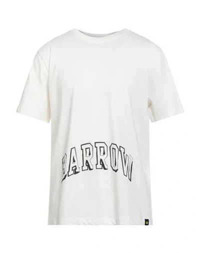 Barrow Man T-shirt Ivory Size L Cotton In White