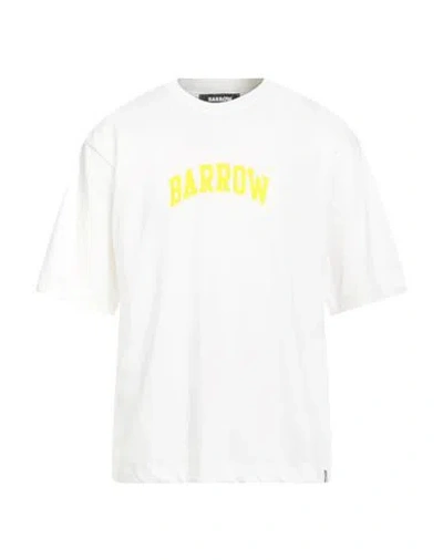 Barrow Man T-shirt Ivory Size L Cotton In Red