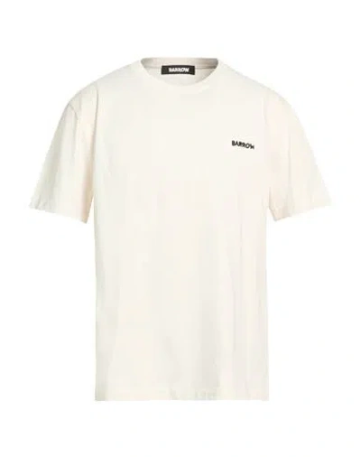 Barrow Man T-shirt Ivory Size L Cotton In White