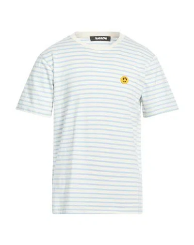 Barrow Man T-shirt Light Blue Size L Cotton