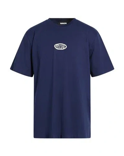 Barrow Man T-shirt Navy Size L Cotton In Blue