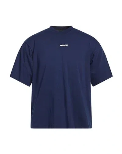 Barrow Man T-shirt Navy Size S Cotton In Blue
