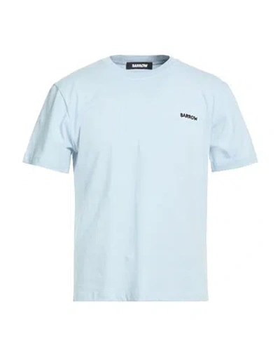 Barrow Man T-shirt Sky Blue Size L Cotton