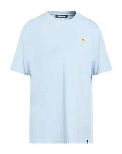 Barrow Man T-shirt Sky Blue Size L Cotton