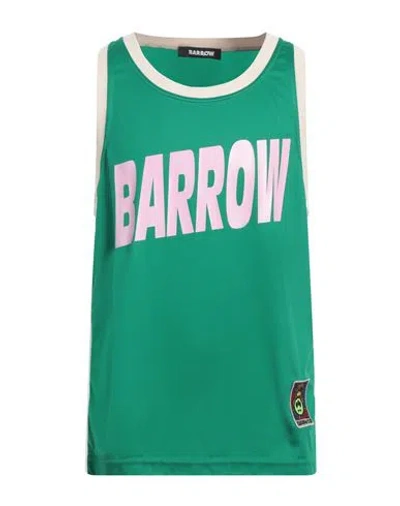 Barrow Man Tank Top Green Size Xl Polyester In Kelly Green