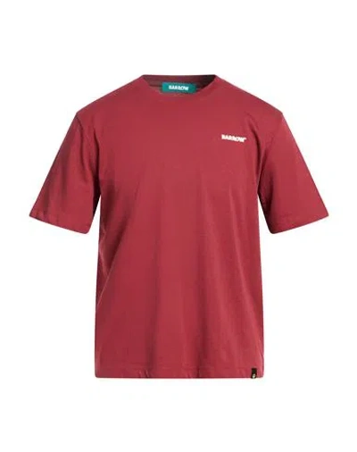 Barrow Man T-shirt Brick Size S Cotton In Red