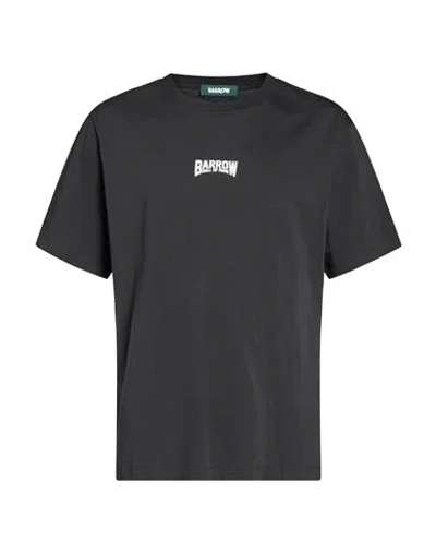 Barrow Man T-shirt Charcoal Size L Cotton In Gray