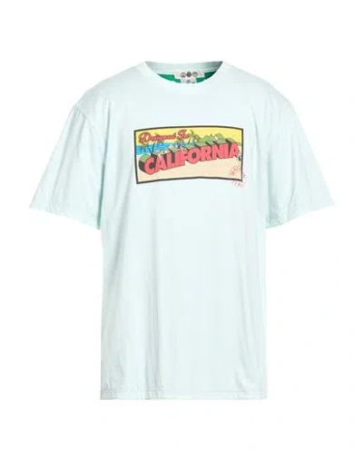 Barrow Man T-shirt Light Green Size L Cotton In White