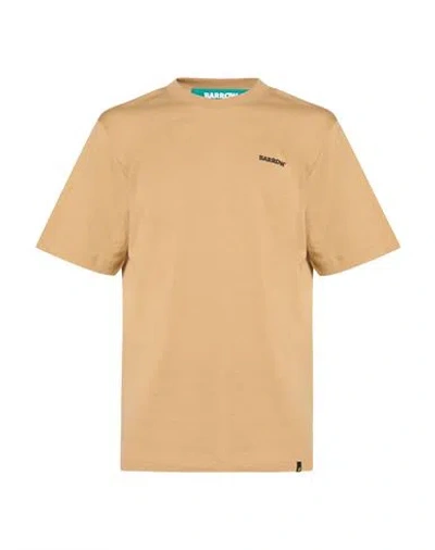 Barrow Man T-shirt Sand Size Xl Cotton In Brown