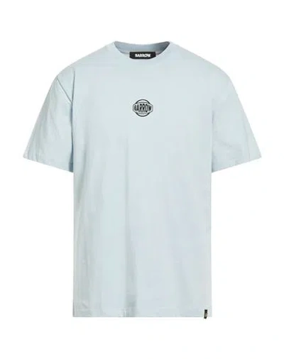 Barrow Man T-shirt Sky Blue Size S Cotton