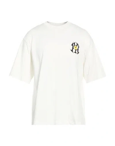 Barrow Man T-shirt White Size L Cotton In Neutral