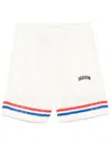 Barrow Poplin Shorts In Neutral