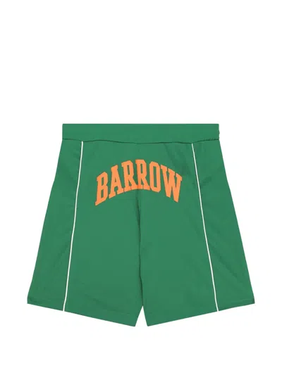 Barrow Mesh Shorts In Green