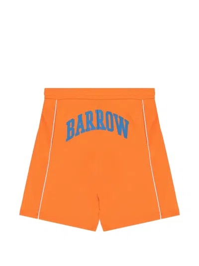 Barrow Kids' Mesh Shorts In Orange
