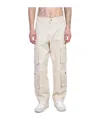 Barrow Mid-rise Straight-leg Cargo Trousers In Neutral