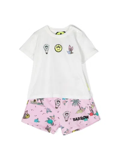 Barrow Mini Baby Suit Set For Girls In Multicolour