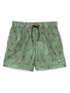Barrow Monogram Swim Shorts