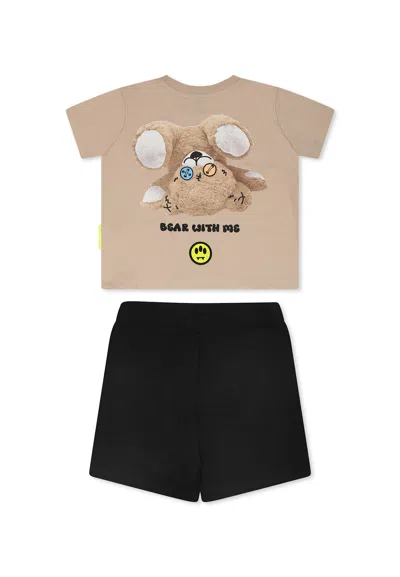 Barrow Multicolor Suit For Babykids With Bear Print