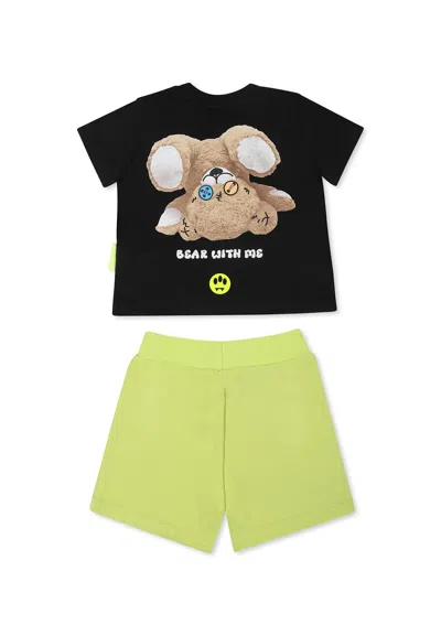 Barrow Multicolor Suit For Babykids With Bear Print