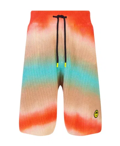 BARROW MULTICOLOURED KNITTED SHORTS