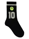 Barrow Number-intarsia Socks