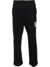 Barrow Number-print Track Pants In Black