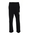 Barrow Number-print Track Pants In Black