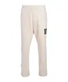 Barrow Number-print Track Pants In White