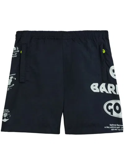 BARROW NYLON SHORTS UNISEX,S5BWUABE009 BW033 INSIGNA BLUE