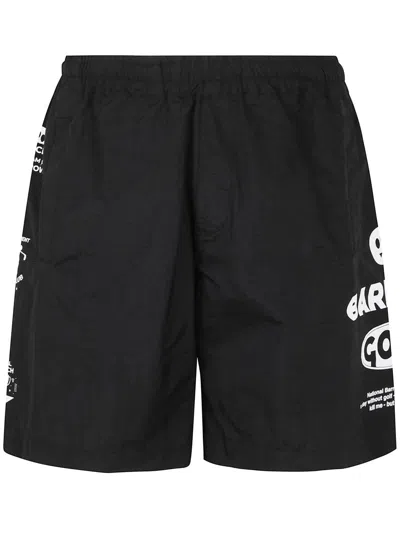 Barrow Nylon Shorts Unisex Clothing In Black
