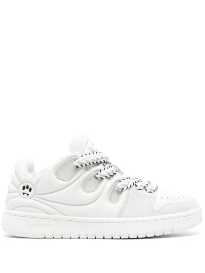 BARROW OLLIE PANELLED LEATHER SNEAKERS