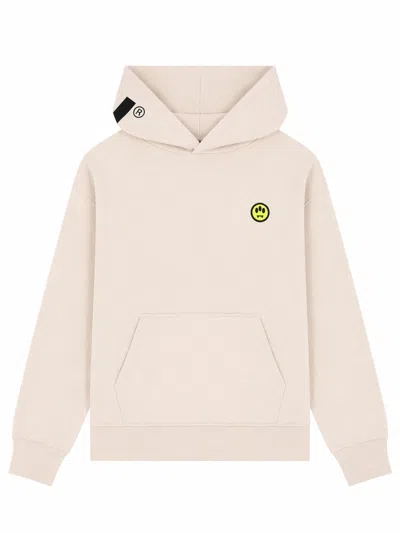 Barrow Oversized Iconic Sweatshirt In Ivory