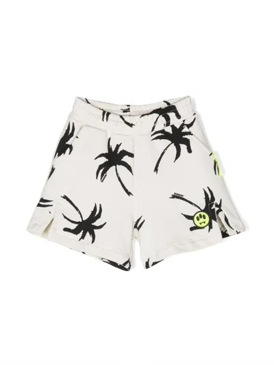 BARROW PALM-TREE PRINT COTTON SHORT