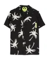 Barrow Palm Tree-print Shirt In Black