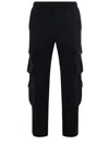 Barrow Cargo Jogging Trousers In Black