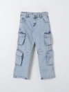 BARROW 裤子 BARROW KIDS 儿童 颜色 牛仔布,F28631028