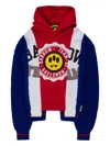 Barrow Patchwork Hoodie In Blue