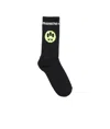 Barrow Black Cotton Blend Socks In Black