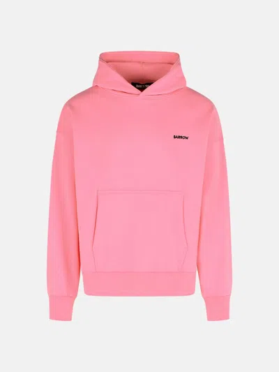 Barrow Pink Cotton Sweatshirt