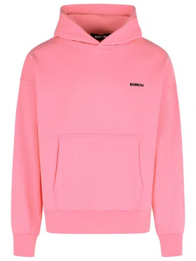 Barrow Pink Cotton Sweatshirt