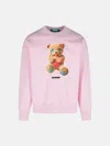 Barrow Pink Cotton Sweatshirt In Pink