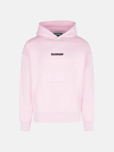 Barrow Kids' Pink Cotton Sweatshirt