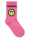 Barrow Rib Knitted Socks In Pink