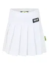 Barrow Pleated Skirt In White