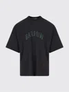 Barrow Logo Printed Crew Neck T-shirt In Gray